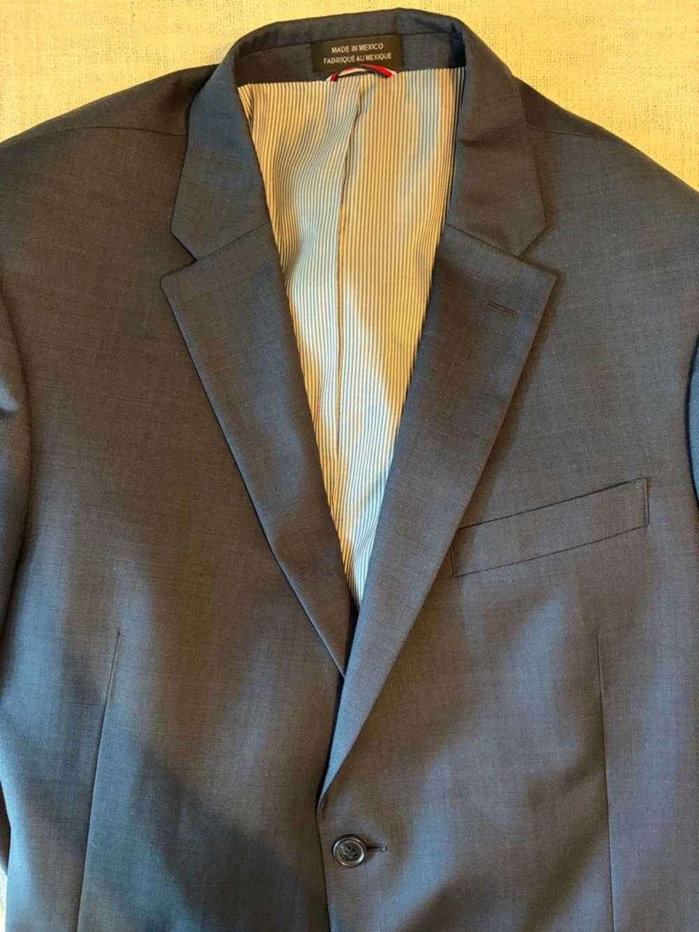 Tommy Hilfigure Men's Navy Blue Suit
